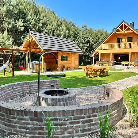 Dom Z Bala Sauna Jacuzzi Saunowisko Biale Bloto (Olesnica)