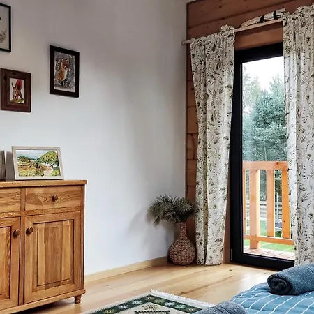 Dom Z Bala Sauna Jacuzzi Saunowisko Сasa de vacaciones Biale Bloto (Olesnica)