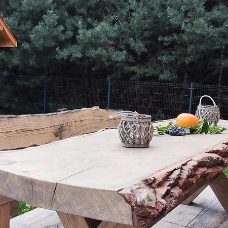 Сasa de vacaciones Dom Z Bala Sauna Jacuzzi Saunowisko Biale Bloto (Olesnica)