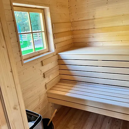 度假居 Dom Z Bala Sauna Jacuzzi Saunowisko