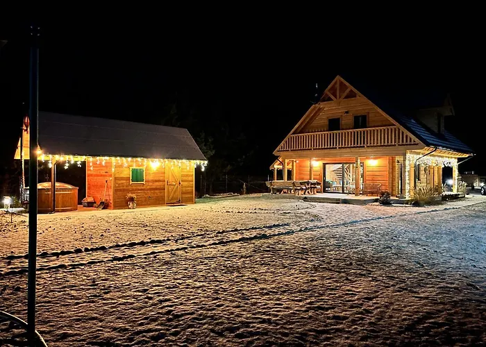 Dom Z Bala Sauna Jacuzzi Saunowisko Casa de Férias