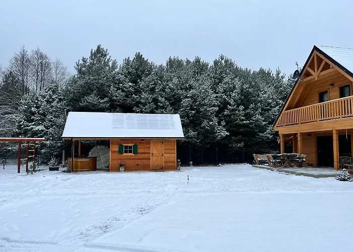 Dom Z Bala Sauna Jacuzzi Saunowisko * Biale Bloto (Olesnica)